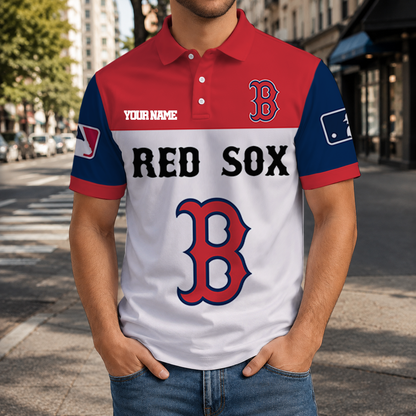 LIMITED EDITION - NEW CUSTOMIZED MLB03 BRS BOSTON RED SOX T-SHIRT, POLO SHIRT, ZIP POLO SHIRT, SWEATSHIRT, HOODIE & ZIP HOODIE