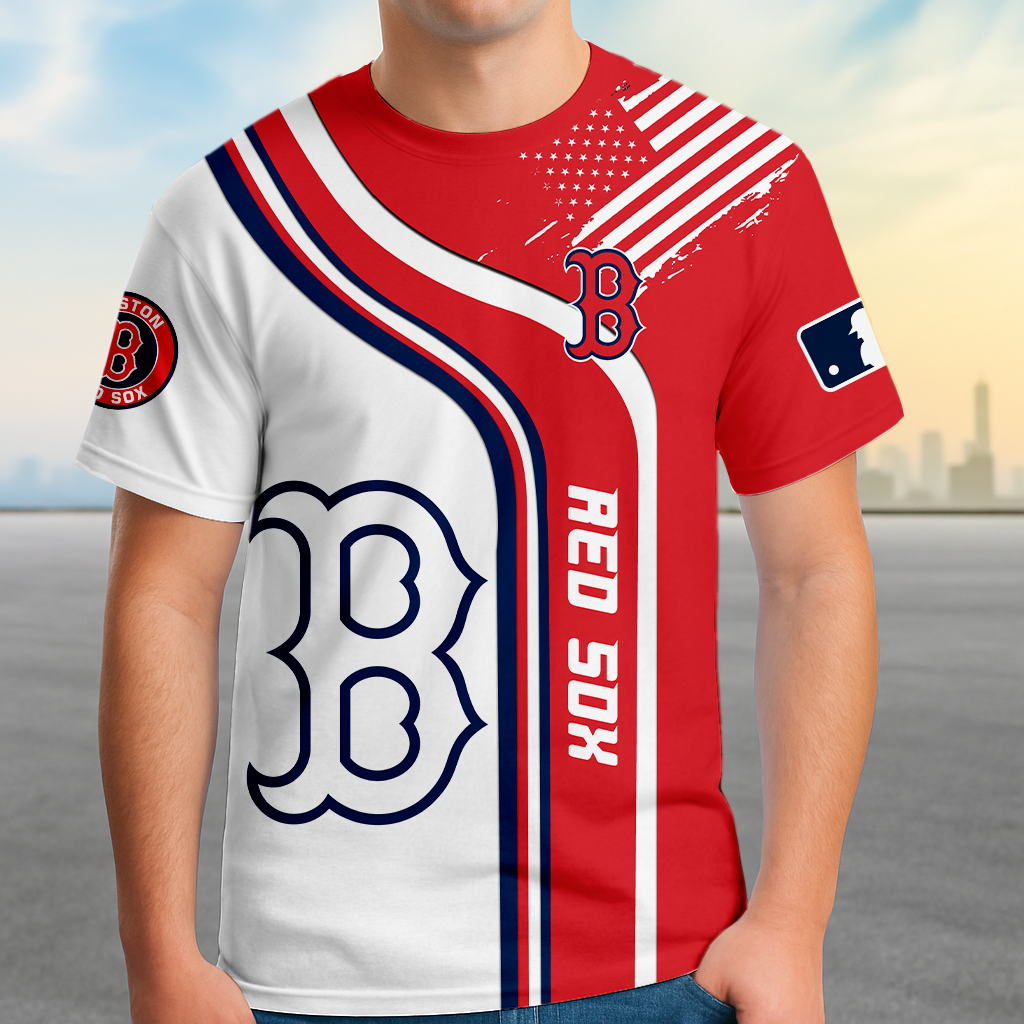 ELITE EDITION - NEW CUSTOMIZED MLB03 BRS BOSTON RED SOX POLO SHIRT, ZIP POLO SHIRT & T-SHIRTS