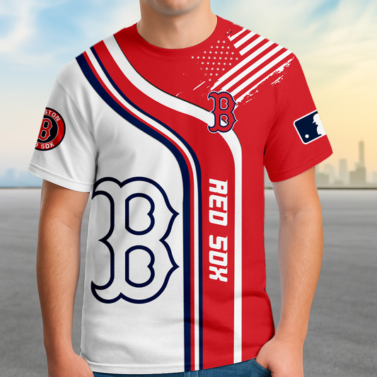 ELITE EDITION - NEW CUSTOMIZED MLB03 BRS BOSTON RED SOX POLO SHIRT, ZIP POLO SHIRT & T-SHIRTS