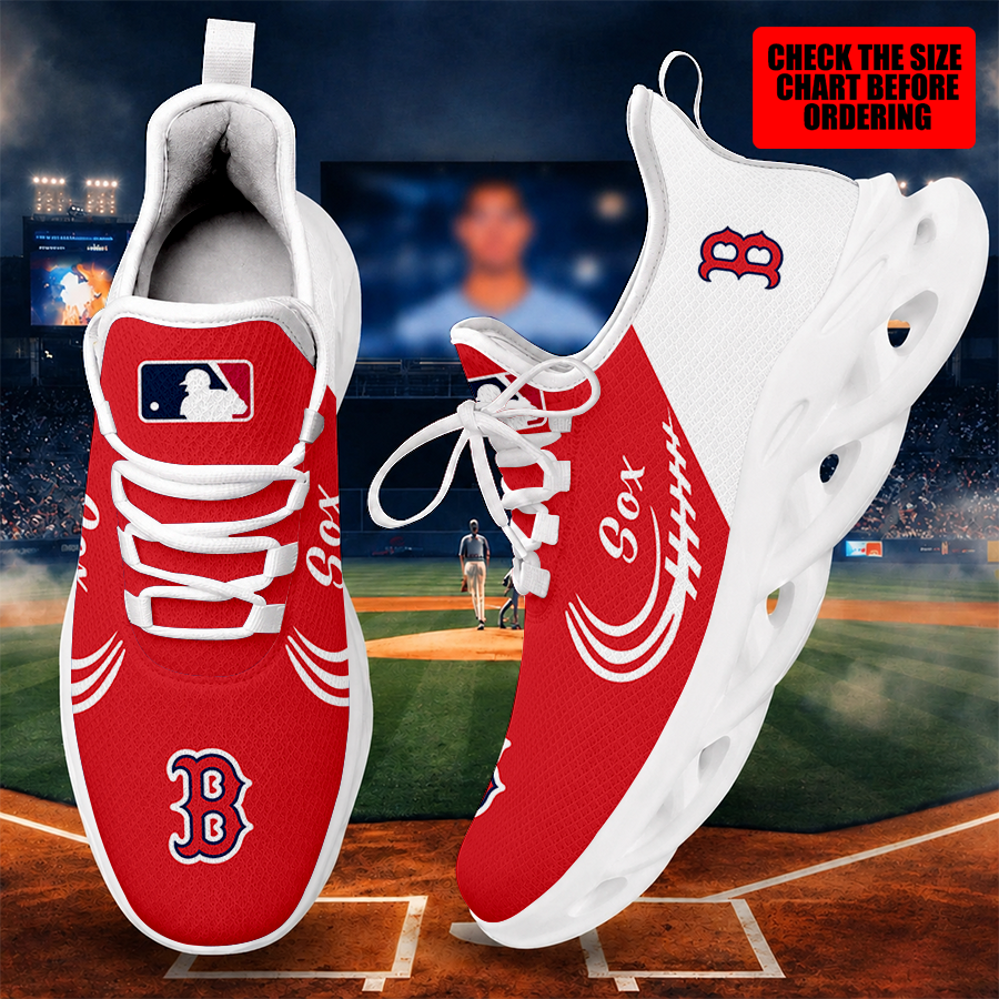 [FLASH SALE] NEW CUSTOMIZED MLB03 BRS BOSTON RED SOX MAX SOUL SHOES