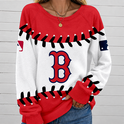 [FLASH SALE] NEW CUSTOMIZED MLB03 BRS BOSTON RED SOX UNISEX SWEATSHIRT