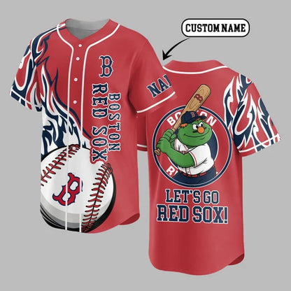 [FLASH SALE] NEW CUSTOMIZED MLB03 BRS BOSTON RED SOX BASEBALL JERSEY