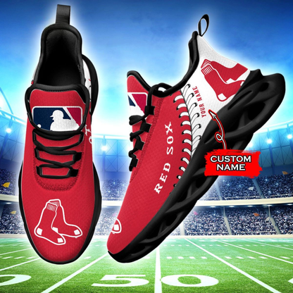 [FLASH SALE] NEW CUSTOMIZED MLB03 BRS BOSTON RED SOX MAX SOUL SHOES