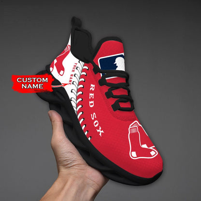 [FLASH SALE] NEW CUSTOMIZED MLB03 BRS BOSTON RED SOX MAX SOUL SHOES