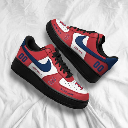 [FLASH SALE] NEW CUSTOMIZED MLB03 BRS BOSTON RED SOX AF1 SHOES