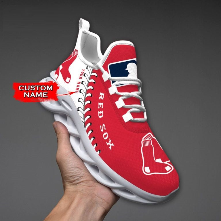 [FLASH SALE] NEW CUSTOMIZED MLB03 BRS BOSTON RED SOX MAX SOUL SHOES