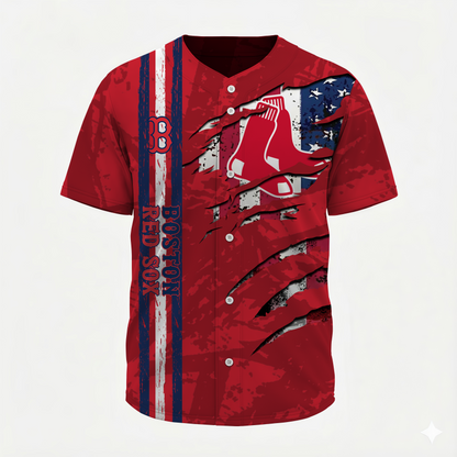 LIMITED EDITION - NEW CUSTOMIZED MLB03 BRS BOSTON RED SOX BASEBALL JERSEY