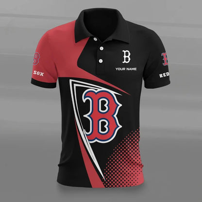 [FLASH SALE] NEW CUSTOMIZED MLB03 BRS BOSTON RED SOX POLO SHIRT