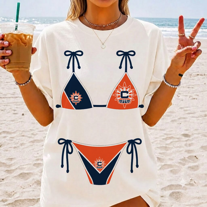 [FAN FAVORITE] NEW CUSTOMIZED WNBA03 CTS CONNECTICUT SUN T-SHIRT