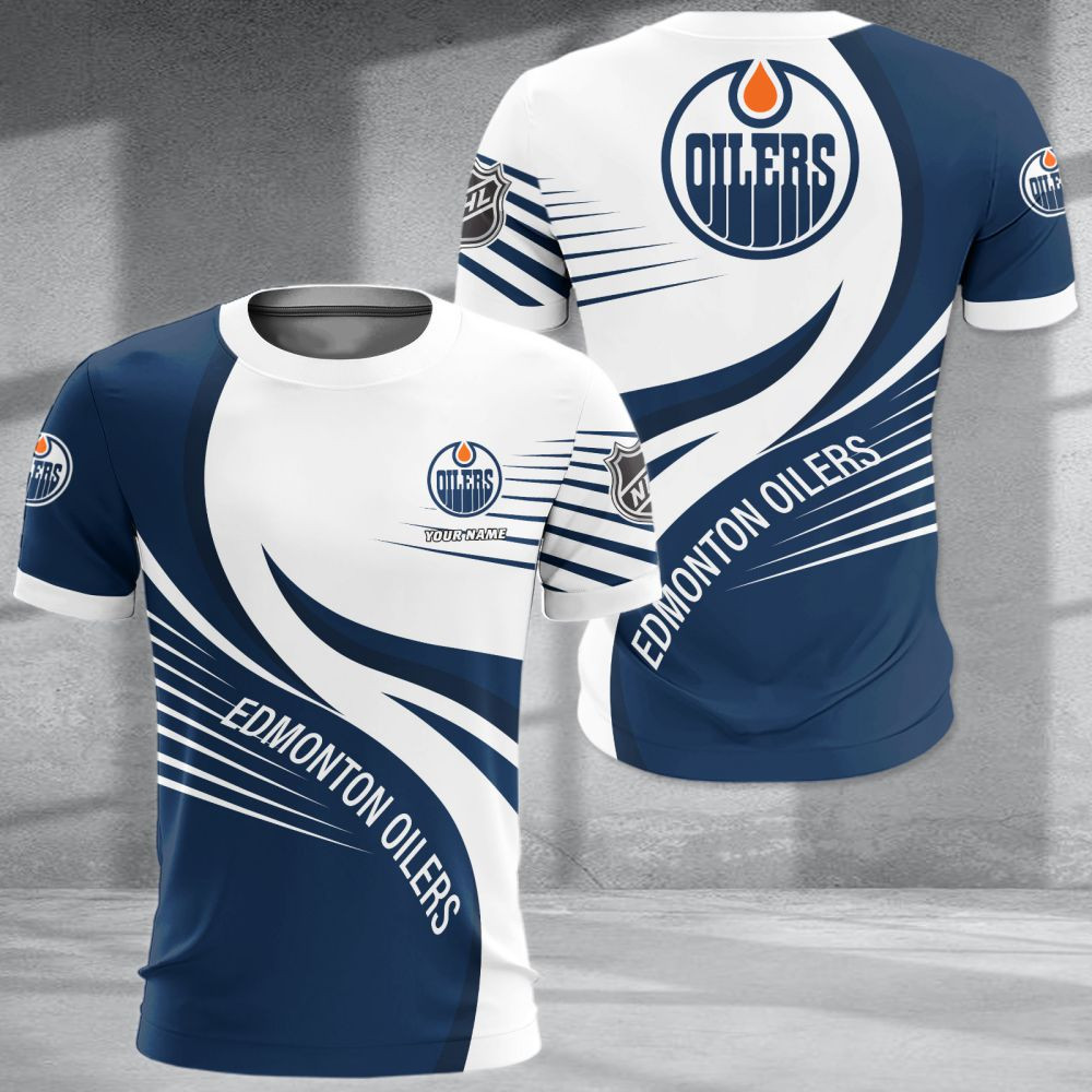 LIMITED EDITION - NEW CUSTOMIZED NHL03 EMO EDMONTON OILERS POLO SHIRT & T-SHIRTS