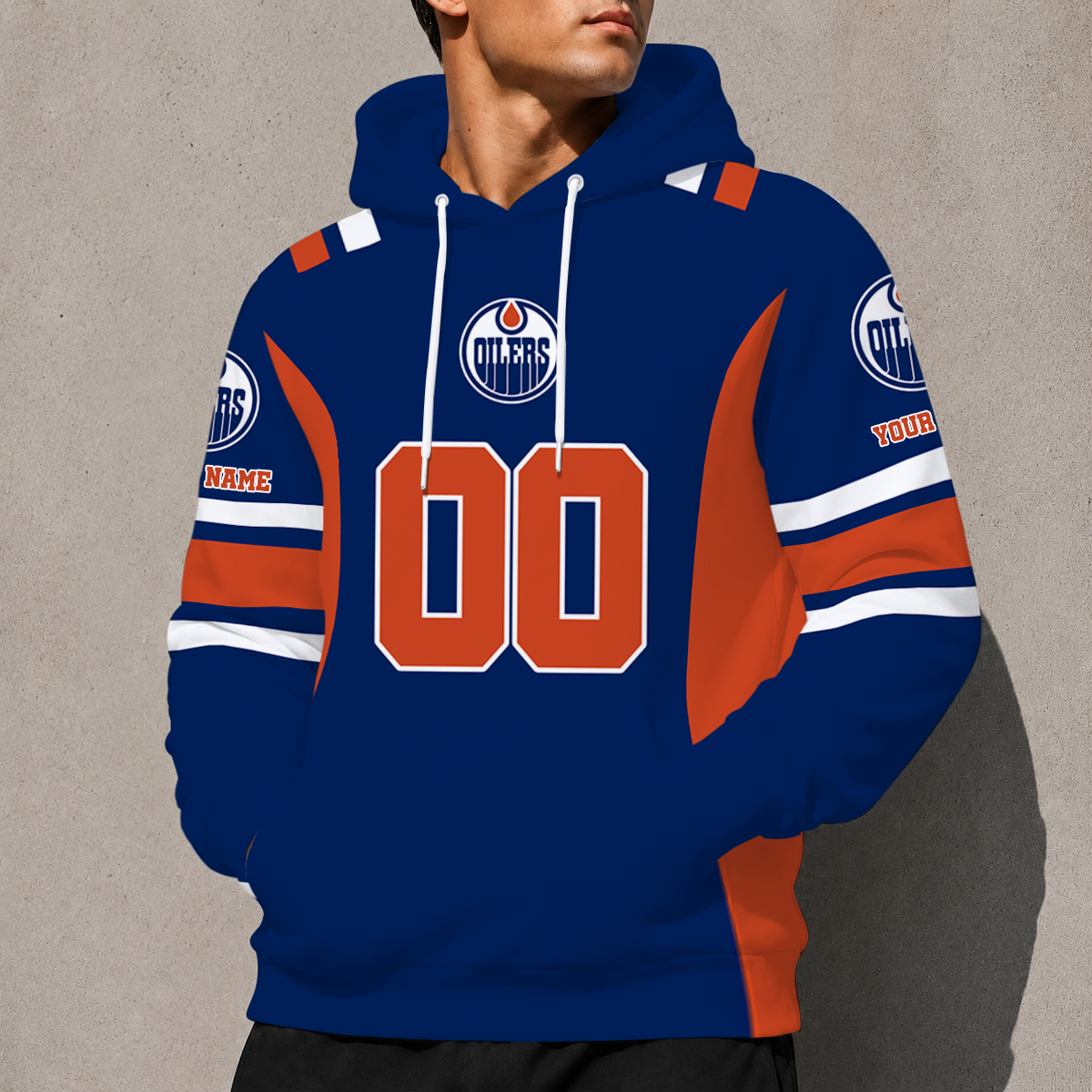 ELITE EDITION - NEW CUSTOMIZED NHL03 EMO EDMONTON OILERS HOODIE, ZIP HOODIE, T-SHIRT, POLO SHIRT, ZIP POLO SHIRT & SWEATSHIRT