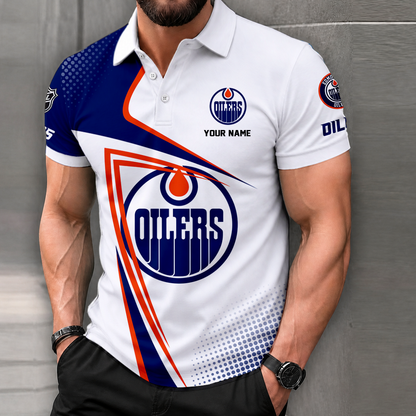 FINAL SALE - NEW CUSTOMIZED NHL03 EMO EDMONTON OILERS POLO SHIRT, ZIP POLO SHIRT, T-SHIRTS, HOODIE, ZIP HOODIE & SWEATSHIRT