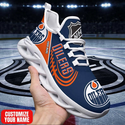 [SUPER SALE] NEW CUSTOMIZED NHL03 EMO ED OILERS PREMIUM CLUNKY SNEAKERS