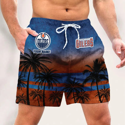 LIMITED EDITION - NEW PREMIUM NHL03 ED OILERS SHORT PANTS
