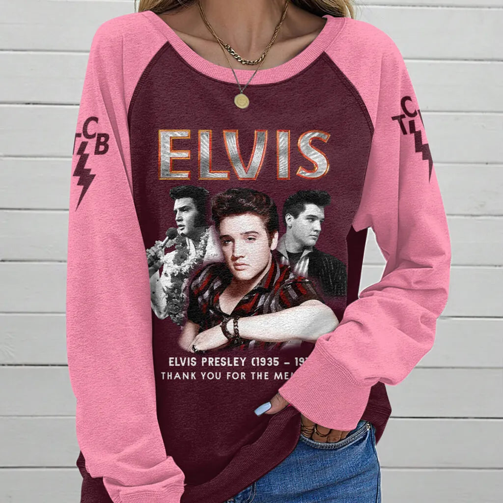 [FAN FAVORITE] NEW CUSTOMIZED ELVIS PRESLEY UNISEX SWEATSHIRT