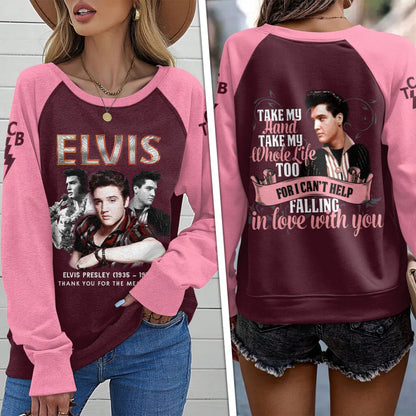 [FAN FAVORITE] NEW CUSTOMIZED ELVIS PRESLEY UNISEX SWEATSHIRT