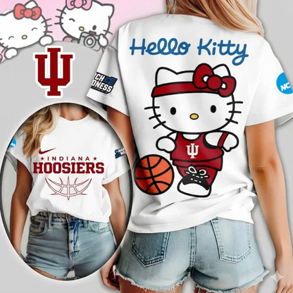 LIMITED EDITION - NEW CUSTOMIZED MAM NCAA03 IDH ID HOOSIERS HELLO KITTY T-SHIRT, SWEATSHIRT, HOODIE & ZIP HOODIE