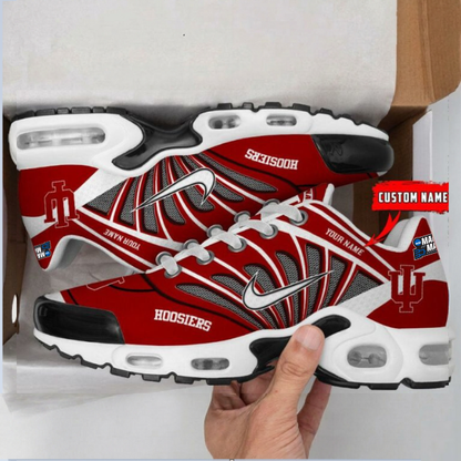 LIMITED EDITION - NEW CUSTOMIZED MAM NCAA03 IDH ID HOOSIERS UNISEX AIR MAX PLUS SNEAKERS