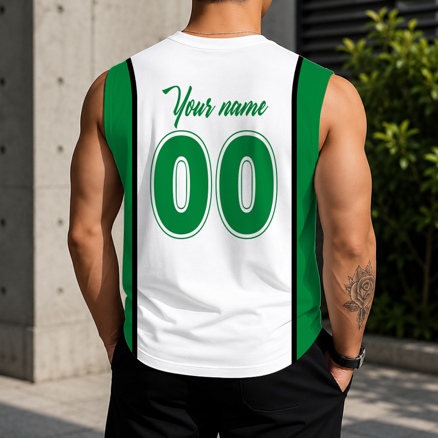 [HOT DEAL] NEW CUSTOMIZED NBA03 BCE BOSTON CELTICS TANK TOP