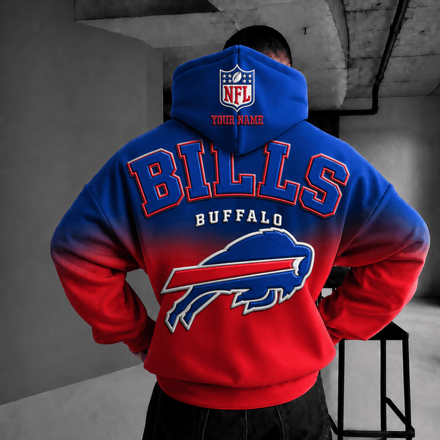 EXCLUSIVE EDITION - NEW CUSTOMIZED NFL03 BFB BUFFALO BILLS HOODIE, ZIP HOODIE, POLO SHIRT, ZIP POLO SHIRT, T-SHIRT & SWEATSHIRT