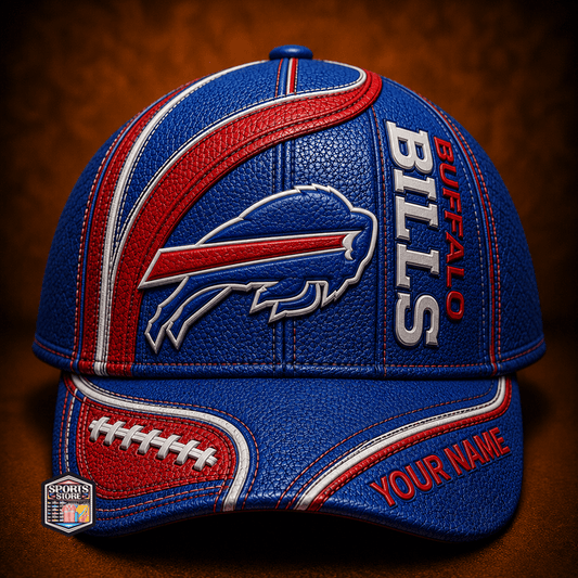 ELITE EDITION - NEW CUSTOMIZED NFL03 BFB BUFFALO BILLS CLASSIC CAP