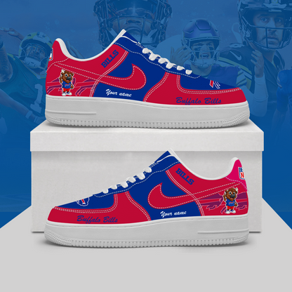 [SPECIAL OFFER] NEW CUSTOMIZED NFL03 BFB BUFFALO BILLS AF1 SHOES