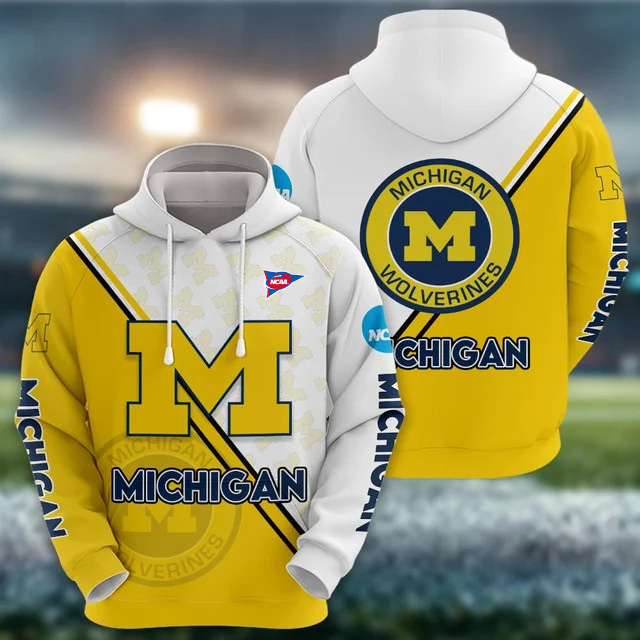 ELITE EDITION - NEW CUSTOMIZED NCAA FBS03 MIW MICHIGAN WOLVERINES HOODIE, ZIP HOODIE, T-SHIRT, POLO SHIRT, ZIP POLO SHIRT & SWEATSHIRT