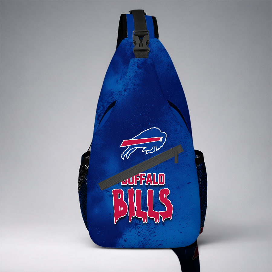 [SPECIAL OFFER] NEW CUSTOMIZED NFL03 BFB BUFFALO BILLS SLING BAG