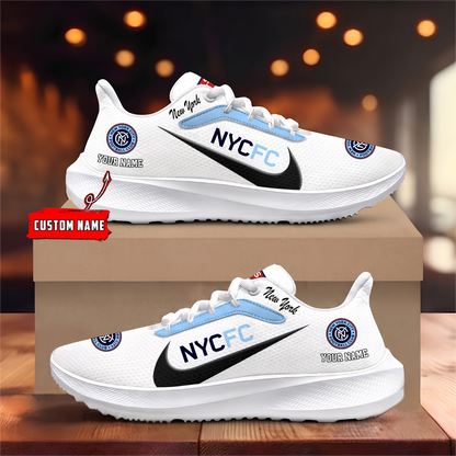 [FAN EXCLUSIVE] NEW CUSTOMIZED MLS03 NYC NEW YORK CITY FC ROAD RUNNING SHOES