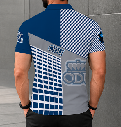LIMITED EDITION - NEW CUSTOMIZED NCAA CFH03 ODM OLD DOMINION MONARCHS POLO SHIRT