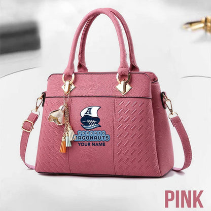 [FAN EXCLUSIVE] NEW CUSTOMIZED CFL03 TOR TORONTO ARGONAUTS MULTICOLOR HANDBAG