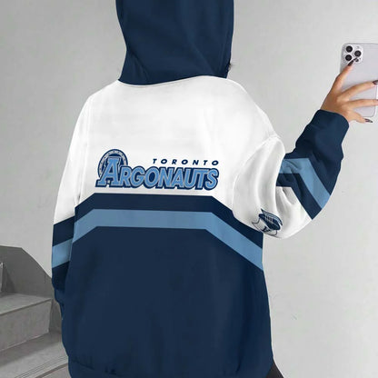 [FAN EXCLUSIVE] NEW CUSTOMIZED CFL03 TOR TORONTO ARGONAUTS HOODIE & ZIP HOODIE