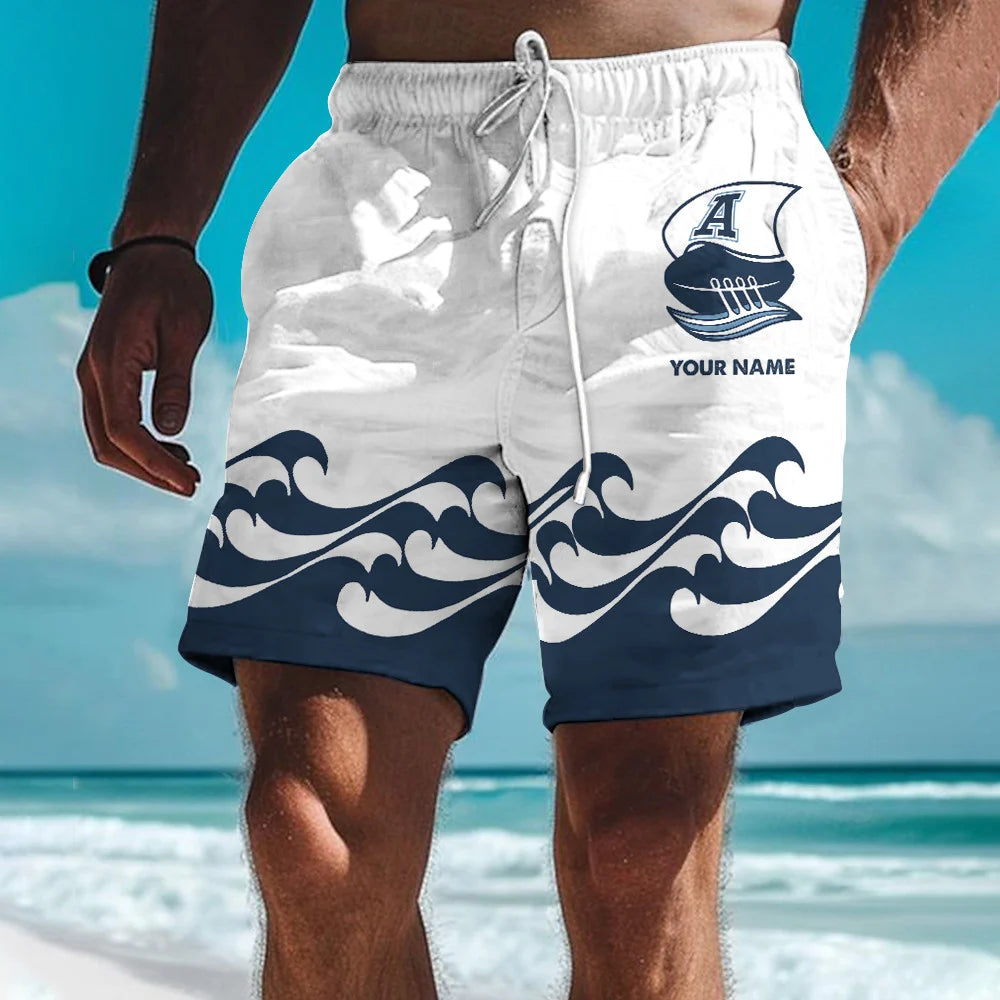 [FAN EXCLUSIVE] NEW CUSTOMIZED CFL03 TOR TORONTO ARGONAUTS SHORT PANTS