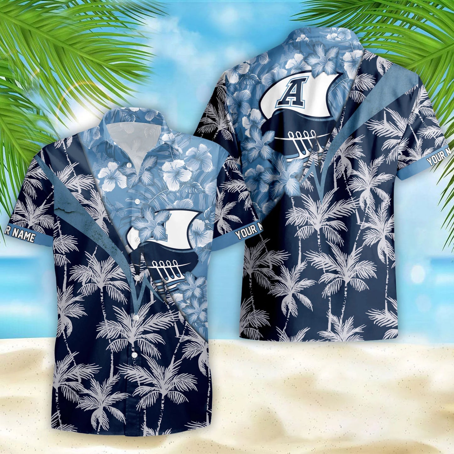 [FAN EXCLUSIVE] NEW CUSTOMIZED CFL03 TOR TORONTO ARGONAUTS UNISEX HAWAIIAN SHIRT