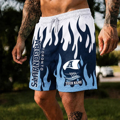 [FAN EXCLUSIVE] NEW CUSTOMIZED CFL03 TOR TORONTO ARGONAUTS SHORT PANTS