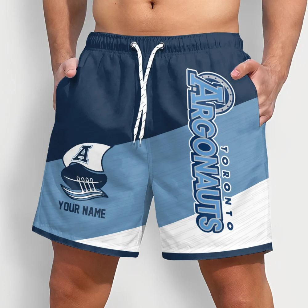 [FAN EXCLUSIVE] NEW CUSTOMIZED CFL03 TOR TORONTO ARGONAUTS SHORT PANTS