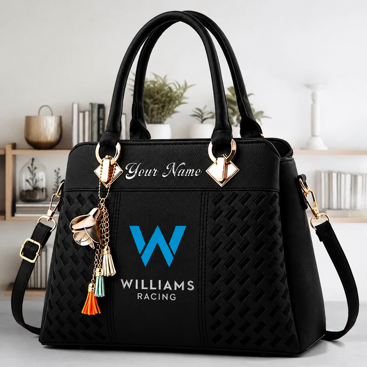 LIMITED RUN - NEW CUSTOMIZED F103 WIL WILLIAMS LUXURY HANDBAG IN MULTIPLE COLORS