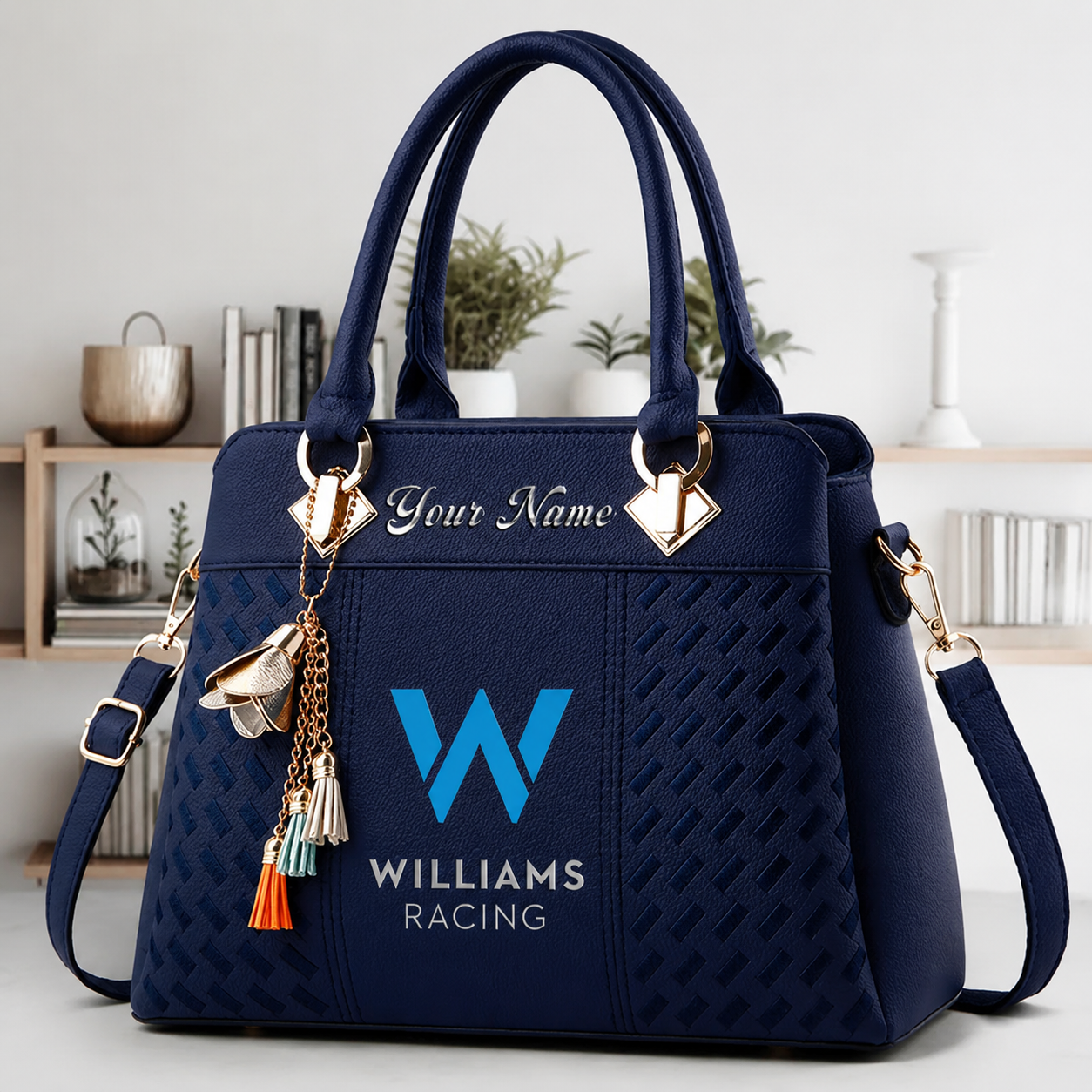 LIMITED RUN - NEW CUSTOMIZED F103 WIL WILLIAMS LUXURY HANDBAG IN MULTIPLE COLORS