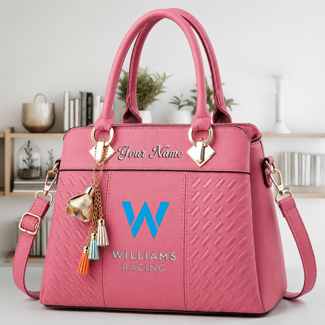 LIMITED RUN - NEW CUSTOMIZED F103 WIL WILLIAMS LUXURY HANDBAG IN MULTIPLE COLORS