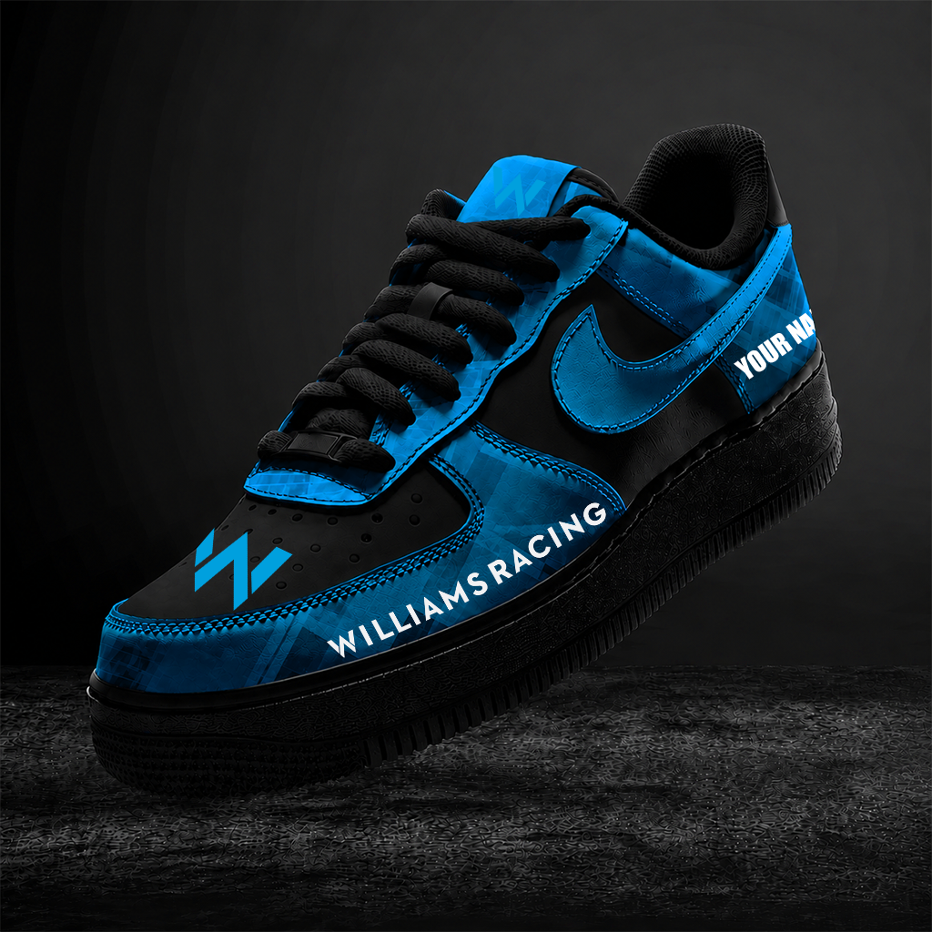 LIMITED RUN - NEW CUSTOMIZED F103 WIL WILLIAMS AF1 SNEAKERS