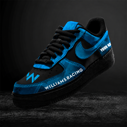 LIMITED RUN - NEW CUSTOMIZED F103 WIL WILLIAMS AF1 SNEAKERS
