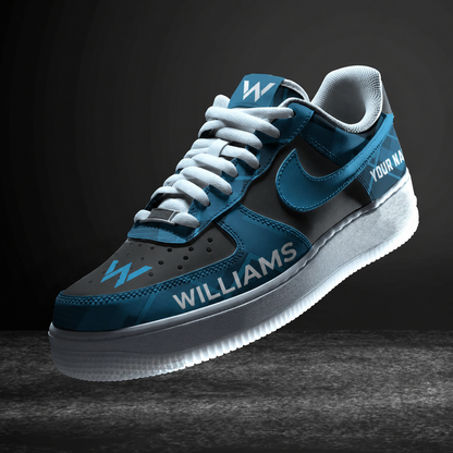 LIMITED RUN - NEW CUSTOMIZED F103 WIL WILLIAMS AF1 SNEAKERS