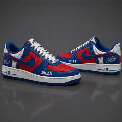 [SPECIAL OFFER] NEW CUSTOMIZED NFL03 BFB BUFFALO BILLS x SPIDER AF1 SHOES