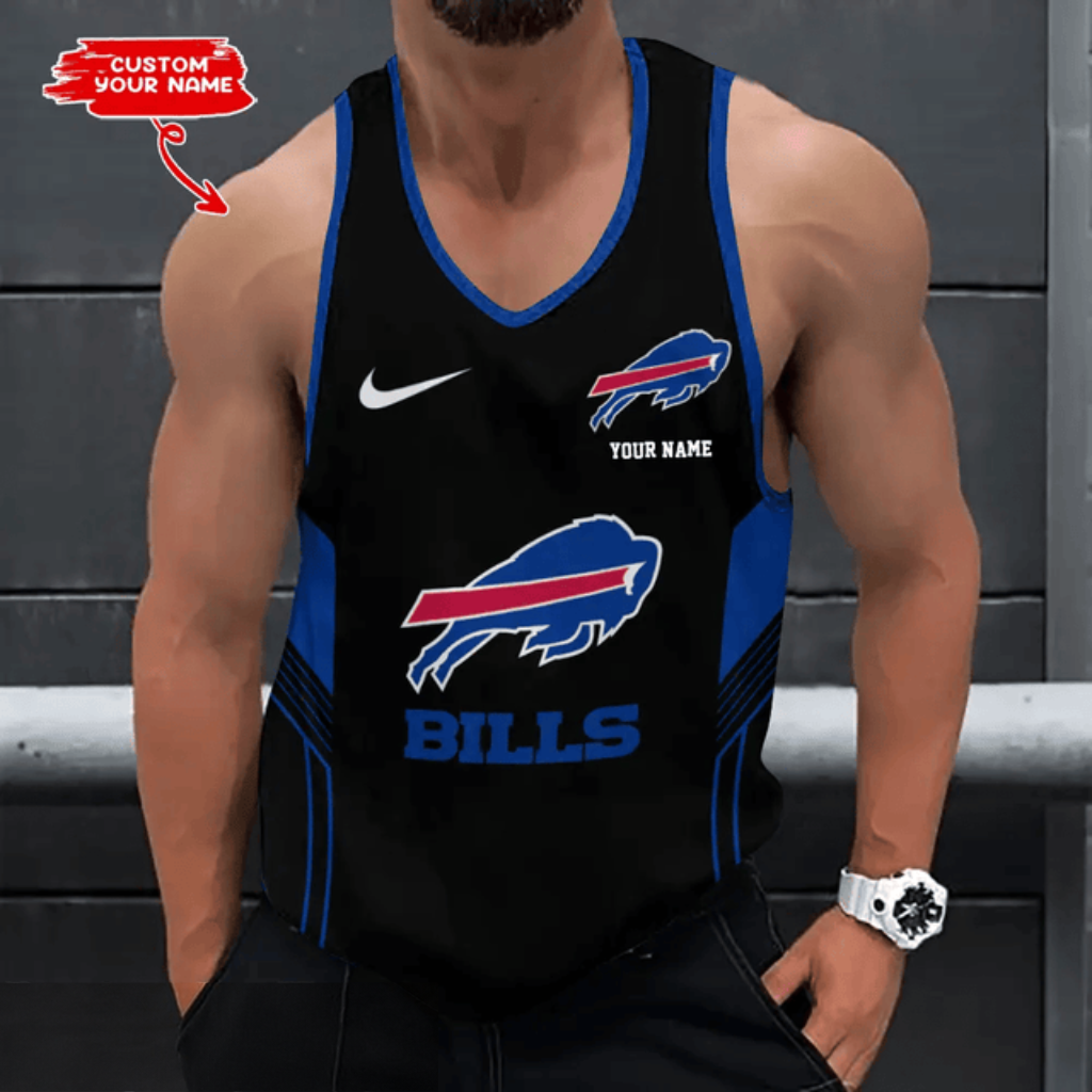 [SPECIAL OFFER] NEW CUSTOMIZED NFL03 BFB BUFFALO BILLS UNISEX TANK TOP