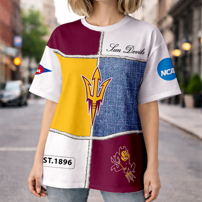 VIRAL EDITION - NEW CUSTOMIZED NCAA FBS04 ASS AS SUN DEVILS HOODIE, T-SHIRTS, ZIP HOODIE, SWEATSHIRTS & POLO SHIRT
