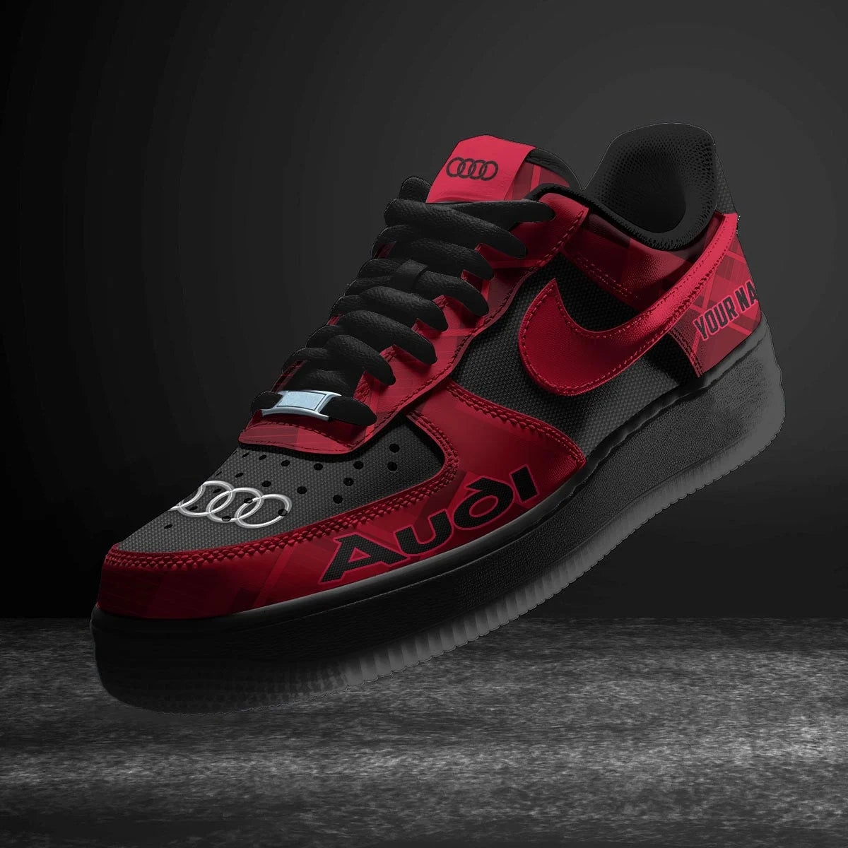 LIMITED RUN - NEW CUSTOMIZED F104 AG AUDI AF1 SNEAKERS