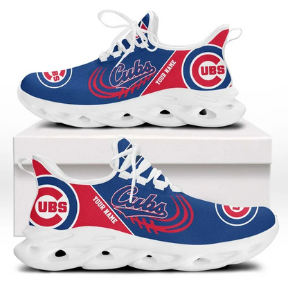 LIMITED EDITION - NEW CUSTOMIZED MLB04 CCS CHICAGO CUBS PREMIUM CLUNKY SNEAKERS