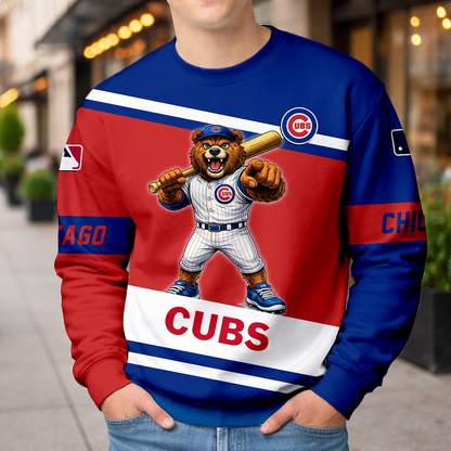 LIMITED EDITION - NEW CUSTOMIZED MLB04 CCS CHICAGO CUBS UNISEX T-SHIRT, HOODIE & JACKETS
