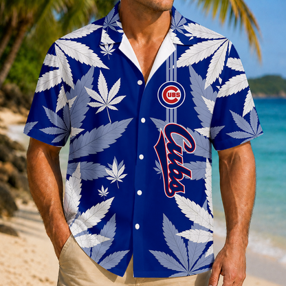 LIMITED EDITION - NEW CUSTOMIZED MLB04 CCS CHICAGO CUBS UNISEX HAWAIIAN SHIRT