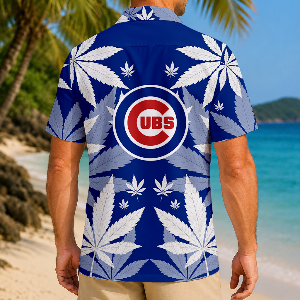 LIMITED EDITION - NEW CUSTOMIZED MLB04 CCS CHICAGO CUBS UNISEX HAWAIIAN SHIRT